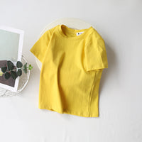 Load image into Gallery viewer, Baby Kid Unisex Solid Color T-Shirts Wholesale 220317370
