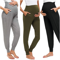 Load image into Gallery viewer, Pure Color Maternity Casual Pants Wholesale 41811488
