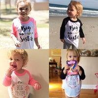 Load image into Gallery viewer, Baby Kid Girls Letters Color-blocking Print Tops Wholesale 22011481
