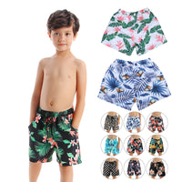 Load image into Gallery viewer, Two Pieces Boy Plant Or Leopard Pattern Swimsuits  Wholesale 4798634
