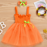 Load image into Gallery viewer, 2 Pieces Set Baby Girls Bow Dresses And Headwear Wholesale 69377477
