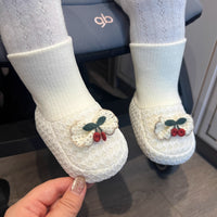 Load image into Gallery viewer, Baby Girls Solid Color Bow Shoes Wholesale 727721388
