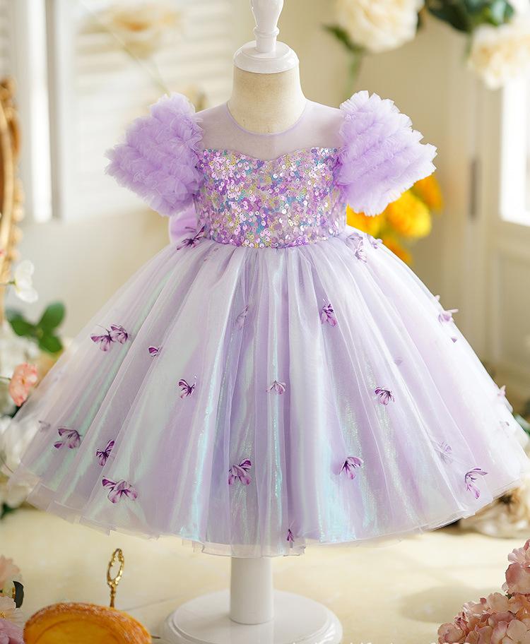 Baby Kid Girls Bow Princess Dresses Wholesale 803521406