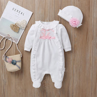 Load image into Gallery viewer, Baby Girls Solid Color Jumpsuits Wholesale 878616456
