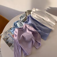 Load image into Gallery viewer, Baby Kid Unisex Solid Color Tops Wholesale 891313444
