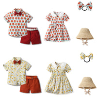 Load image into Gallery viewer, Baby Kid Girls Flower Print Dresses Wholesale 963613530
