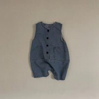 Load image into Gallery viewer, Baby Kid Unisex Solid Color Rompers Wholesale 230413583
