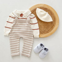 Load image into Gallery viewer, Baby Kid Girls Striped Jumpsuits Wholesale 240802378
