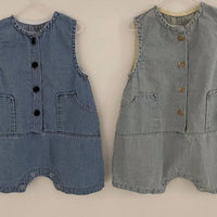 Load image into Gallery viewer, Baby Kid Unisex Solid Color Rompers Wholesale 230413583
