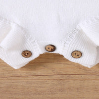 Load image into Gallery viewer, Baby Girls Solid Color Embroidered Christmas Rompers Wholesale 25101512
