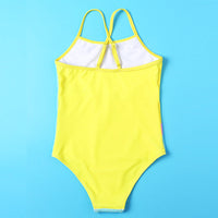 Load image into Gallery viewer, Hello Summer Pineapple Print Girl Swimsuit Wholesale 04382410
