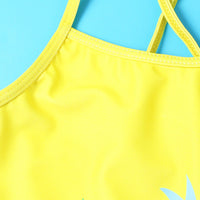 Load image into Gallery viewer, Hello Summer Pineapple Print Girl Swimsuit Wholesale 04382410
