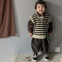 Load image into Gallery viewer, Baby Kid Unisex Striped Vests Waistcoats Wholesale 22112138
