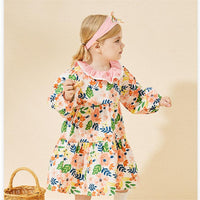 Load image into Gallery viewer, Baby Kid Girls Flower Print Dresses Wholesale 221221319
