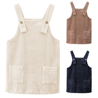 Load image into Gallery viewer, Baby Kid Girls Solid Color Dresses Wholesale 220924317
