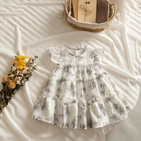 Load image into Gallery viewer, Baby Kid Girls Flower Print Dresses Wholesale 20240402
