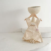 Load image into Gallery viewer, Baby Kid Girls Embroidered Rompers Wholesale 230712174
