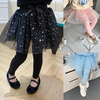 Load image into Gallery viewer, Baby Kid Girls Solid Color Star Bow Lace Pants Wholesale 220815568
