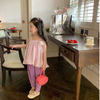 Load image into Gallery viewer, Baby Kid Girls Solid Color Tops Wholesale 230227735
