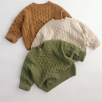 Load image into Gallery viewer, Baby Kid Unisex Solid Color Sweaters Wholesale 220914455
