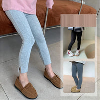 Load image into Gallery viewer, Baby Kid Girls Solid Color Pants Leggings Wholesale 22081577
