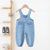 Load image into Gallery viewer, Baby Kid Unisex Checked Jumpsuits Wholesale 220817287
