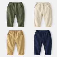 Load image into Gallery viewer, Baby Kid Boys Solid Color Pants Wholesale 22071366
