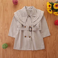 Load image into Gallery viewer, Kid Girls Solid Color Coats Wholesale 220711295
