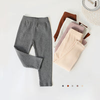 Load image into Gallery viewer, Baby Kid Girls Solid Color Pants Leggings Wholesale 221101437
