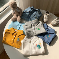 Load image into Gallery viewer, Baby Kid Girls Cartoon Print Tops Wholesale 221214280
