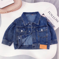 Load image into Gallery viewer, Baby Kid Girls  Flower Print Dresses And Solid Color Jackets Outwears Wholesale 211125593

