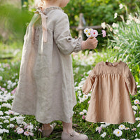 Load image into Gallery viewer, Baby Kid Girls Solid Color Dresses Wholesale 220924271

