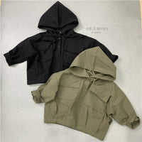 Load image into Gallery viewer, Baby Kid Unisex Solid Color Jackets Outwears Wholesale 220914599
