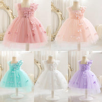 Load image into Gallery viewer, Baby Kid Girls Flower Dresses Wholesale 25112547
