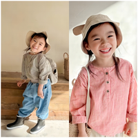Load image into Gallery viewer, Baby Kid Unisex Checked Shirts Wholesale 220418300

