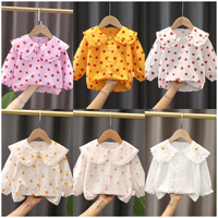 Load image into Gallery viewer, Baby Kid Girls Fruit Checked Print Shirts Wholesale 230228369
