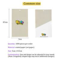 Load image into Gallery viewer, 1000 PCS Customized Hangtags Set Wholesale Customization
