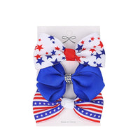 Load image into Gallery viewer, Girls Solid Color Love heart Star Print Independence Day Accessories Headwear Wholesale 23053148
