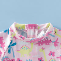 Load image into Gallery viewer, Baby Girls Dinosaur Print Swimwears Wholesale 20240411
