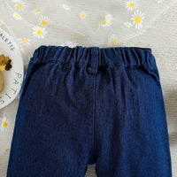 Load image into Gallery viewer, Baby Kid Girls Color-blocking Cartoon Print Pants Wholesale 23102003
