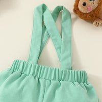 Load image into Gallery viewer, 2 Pieces Set Baby Boys Dinosaur Car Cartoon Print Rompers And Solid Color Shorts Wholesale 20240415
