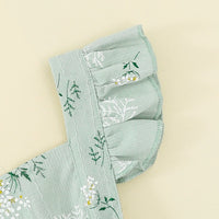 Load image into Gallery viewer, Baby Girls Flower Print Jumpsuits Wholesale 20240410
