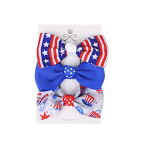 Load image into Gallery viewer, Girls Solid Color Love heart Star Print Independence Day Accessories Headwear Wholesale 23053148
