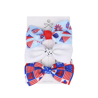 Load image into Gallery viewer, Girls Solid Color Love heart Star Print Independence Day Accessories Headwear Wholesale 23053148
