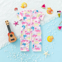 Load image into Gallery viewer, Baby Girls Dinosaur Print Swimwears Wholesale 20240411
