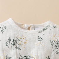 Load image into Gallery viewer, Baby Girls Flower Print Rompers Wholesale 20240408
