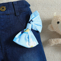 Load image into Gallery viewer, Baby Kid Girls Color-blocking Cartoon Print Pants Wholesale 23102003
