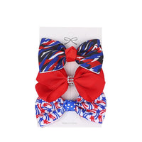 Load image into Gallery viewer, Girls Solid Color Love heart Star Print Independence Day Accessories Headwear Wholesale 23053148
