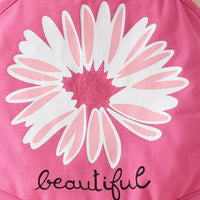 Load image into Gallery viewer, 2 Pieces Set Baby Girls Letters Flower Print Tank Tops And Shorts Wholesale 20240412

