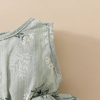 Load image into Gallery viewer, Baby Girls Flower Print Rompers Wholesale 20240408
